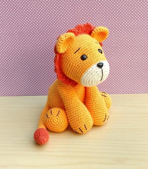 Leão Arthur Amigurumi