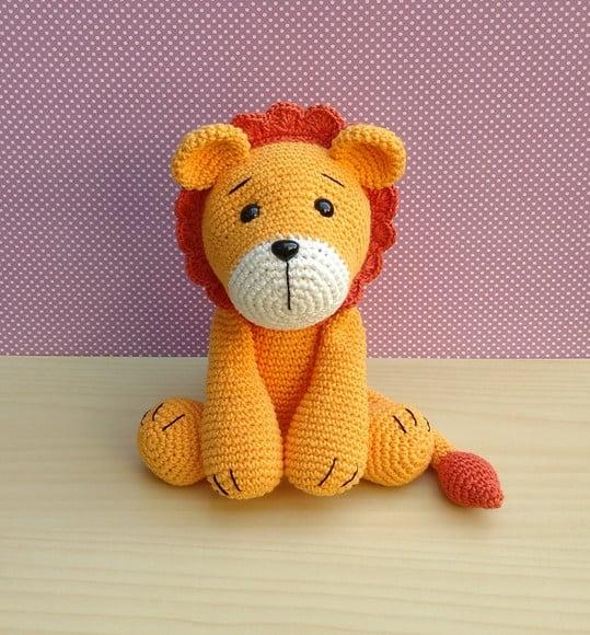 Leão Arthur Amigurumi