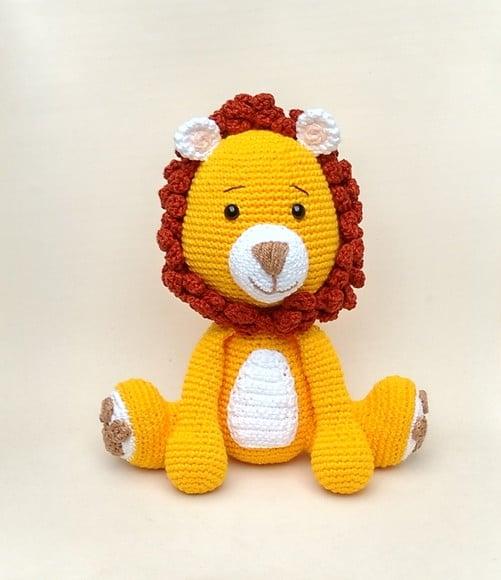 Leão Dudu Amigurumi