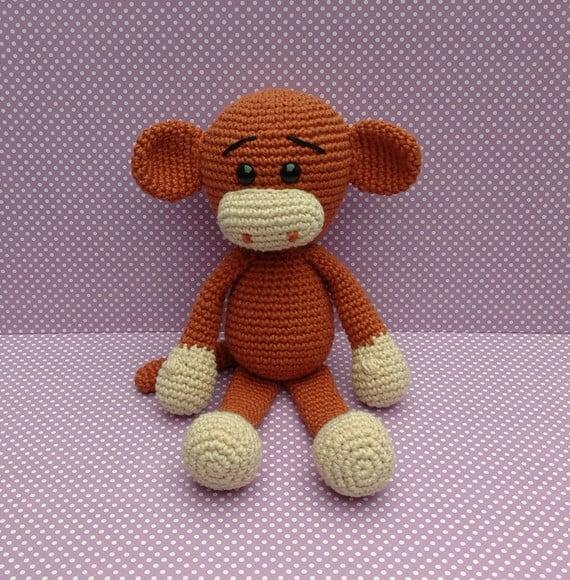 Macaco Maverick Amigurumi