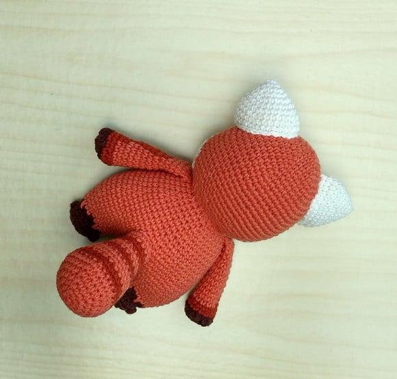 Mei Mei Panda Vermelho Amigurumi (red Crescer É Uma Fera)