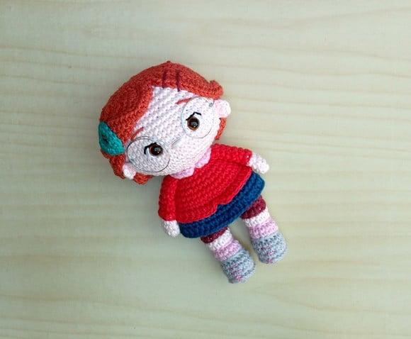 Meilin Lee (mei Mei) Amigurumi (red Crescer É Uma Fera)