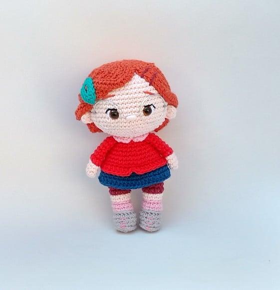 Meilin Lee (mei Mei) Amigurumi (red Crescer É Uma Fera)