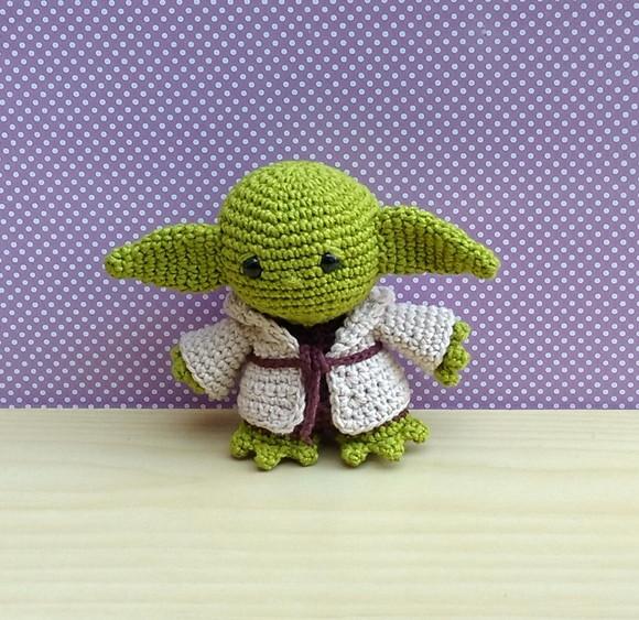 Mestre Yoda - Star Wars Amigurumi