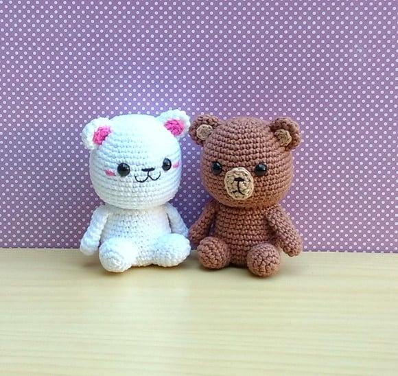 Milk And Mocha Bear Amigurumi