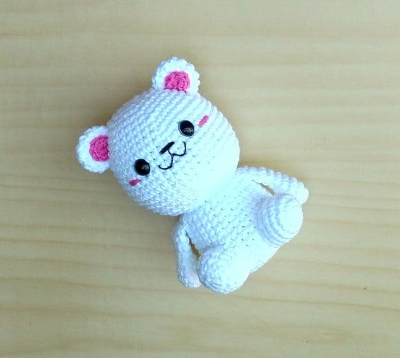 Milk Amigurumi ( Milk And Mocha Bear )