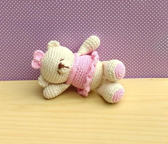 Mini Ursa Charlote Amigurumi