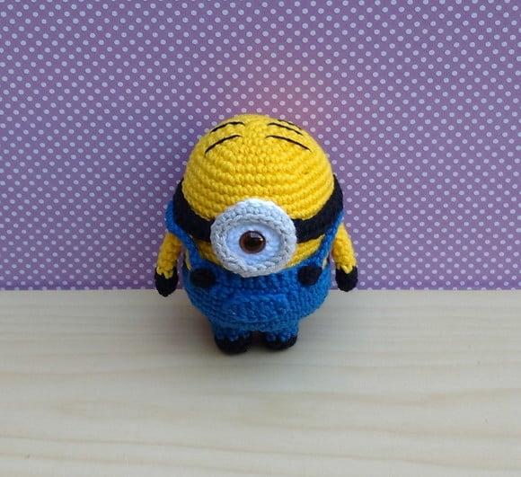 Minion Stuart Amigurumi