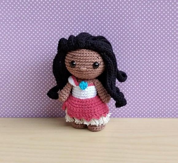 Moana Amigurumi *pronta Entrega