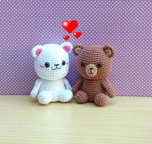 Mocha Amigurumi ( Milk And Mocha Bear )