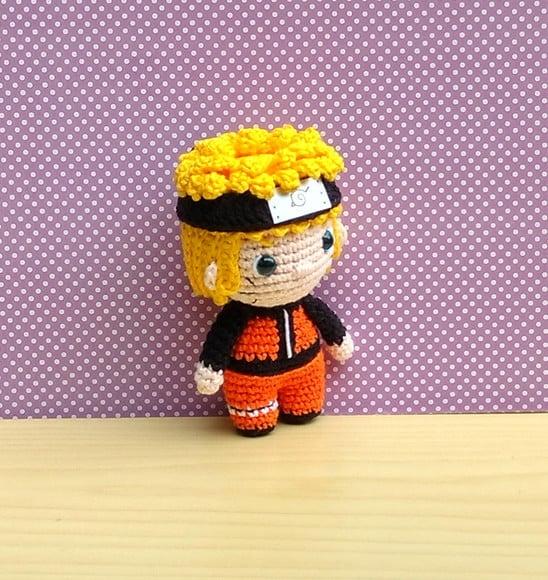 Naruto Uzumaki Amigurumi (naruto Shippuden) * Pronta Entrega