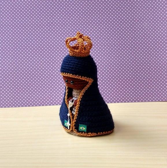 Nossa Senhora Aparecida Versão 2 Amigurumi