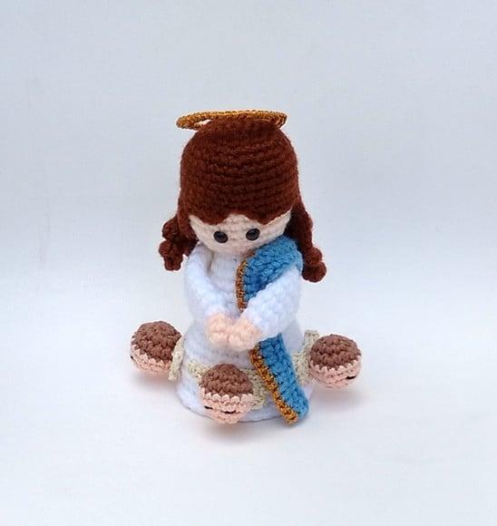 Nossa Senhora da Conceição (imaculada Conceição) Amigurumi