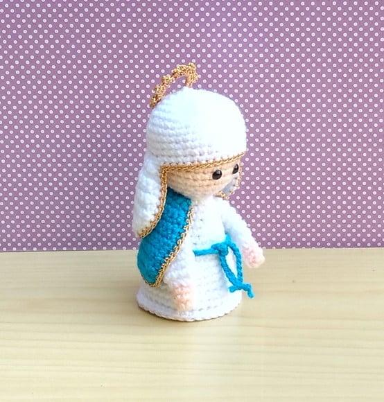 Nossa Senhora das Graças Amigurumi