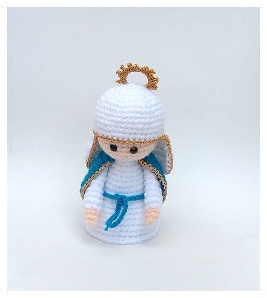 Nossa Senhora das Graças Amigurumi