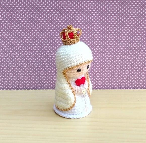 Nossa Senhora de Fátima Amigurumi
