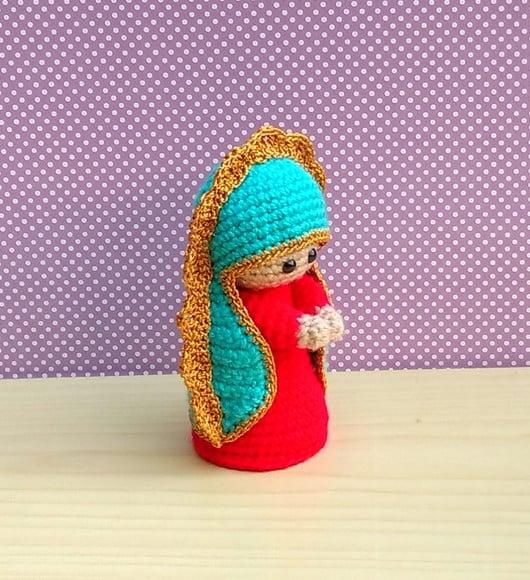 Nossa Senhora de Guadalupe Amigurumi