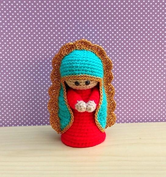 Nossa Senhora de Guadalupe Amigurumi