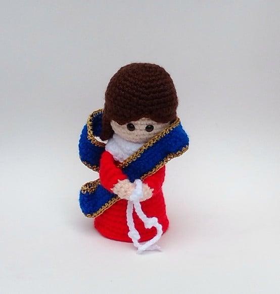 Nossa Senhora Desatadora dos Nós Amigurumi
