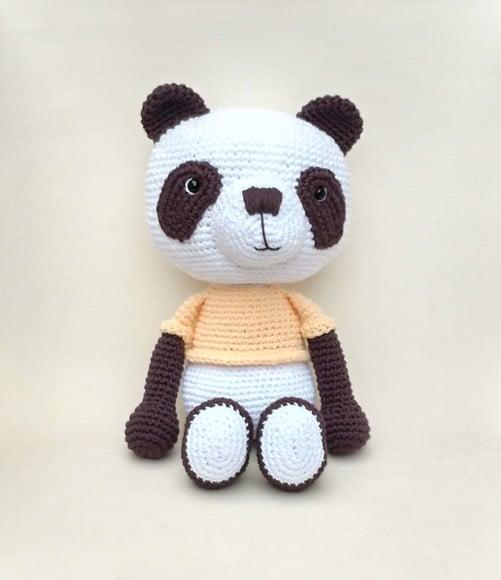 Panda Alê Amigurumi
