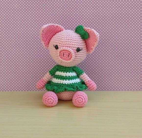 Porquinha Duda Amigurumi