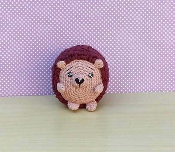 Porco Espinho Georgge Amigurumi