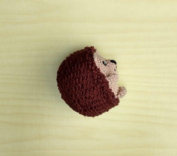 Porco Espinho Georgge Amigurumi