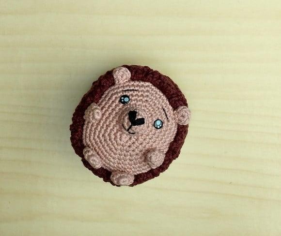 Porco Espinho Georgge Amigurumi