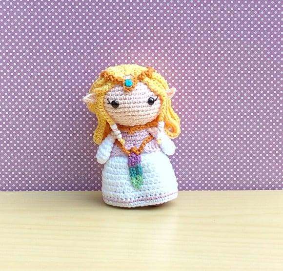 Princesa Zelda (a Lenda de Zelda) Amigurumi