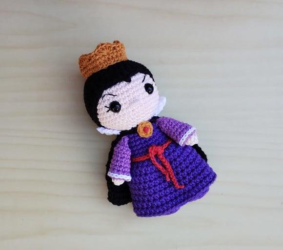 Rainha Má - Branca de Neve Amigurumi ** Pronta Entrega