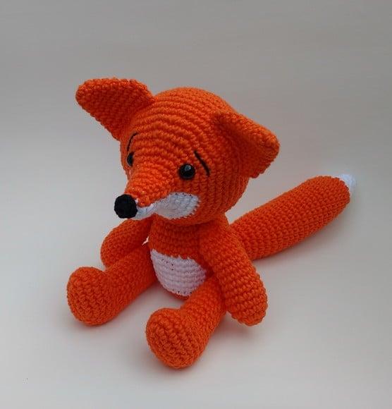 Raposa Lisa Amigurumi