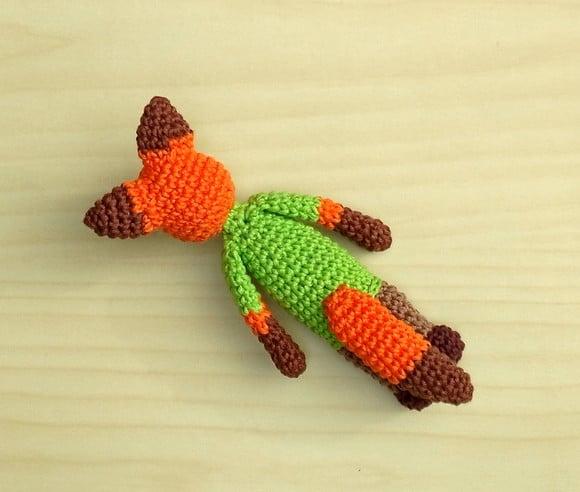 Raposa Nicki Wilde Zootopia Amigurumi