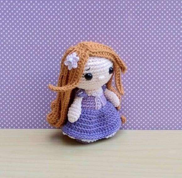 Rapunzel ( Enrolados) Amigurumi ** Pronta Entrega