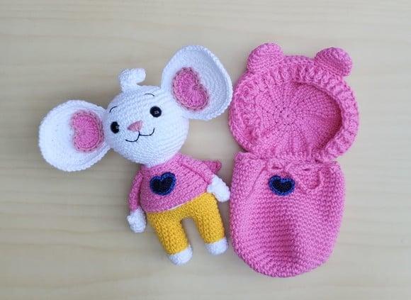 Ratinha Potato V.3 ( Chip e Potato) Amigurumi
