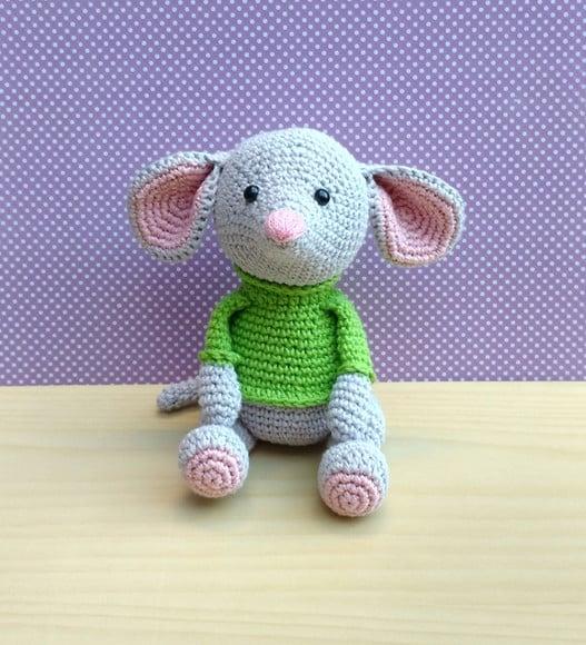 Ratinho Alfred Amigurumi