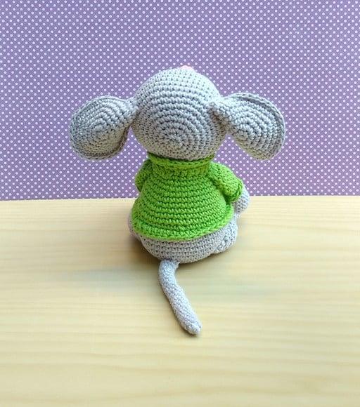 Ratinho Alfred Amigurumi