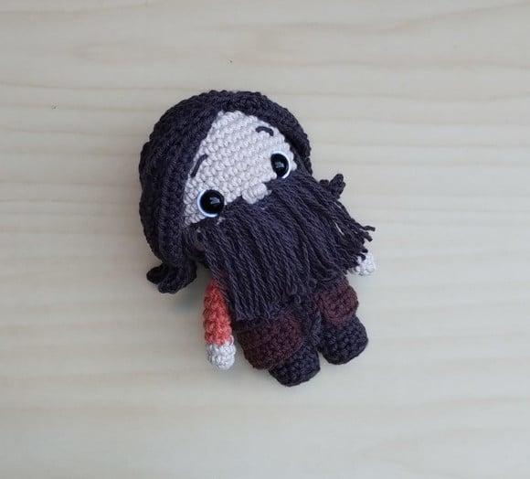 Rúbeo Hagrid - Harry Potter Amigurumi *pronta Entrega