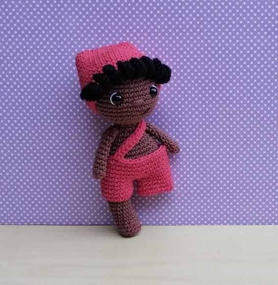 Saci - Sítio do Pica Pau Amarelo Amigurumi *pronta Entrega