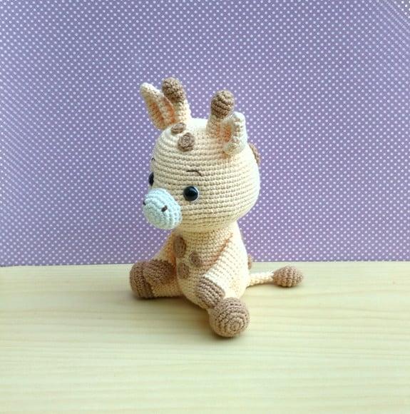 Safári - Girafa Rafa Amigurumi