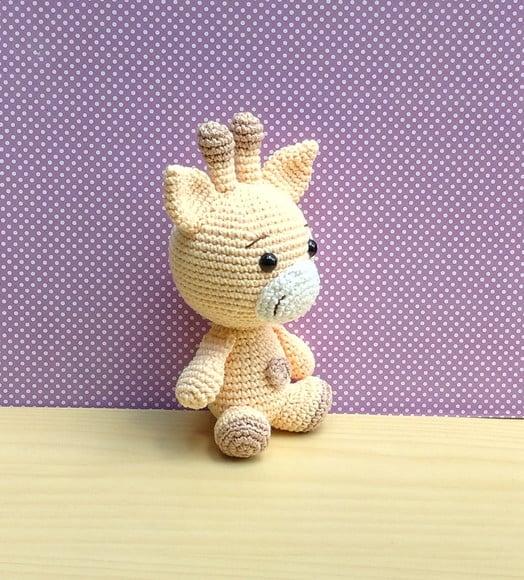 Safári Baby - Girafa Amigurumi