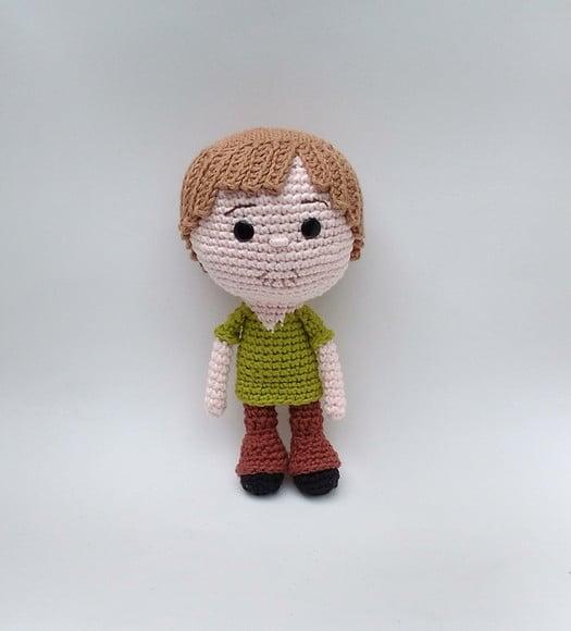 Salsicha Rogers - Scooby-doo Amigurumi