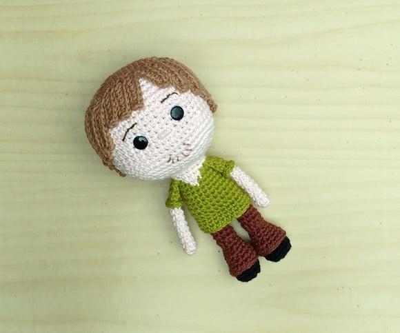 Salsicha Rogers - Scooby-doo Amigurumi