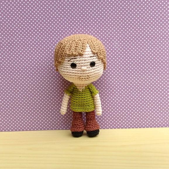 Salsicha Rogers - Scooby-doo Amigurumi