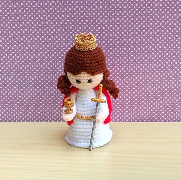 Santa Bárbara Amigurumi