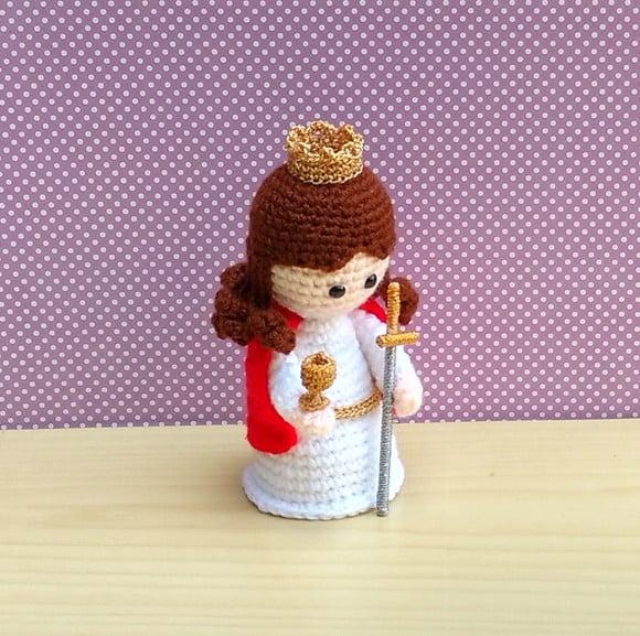 Santa Bárbara Amigurumi