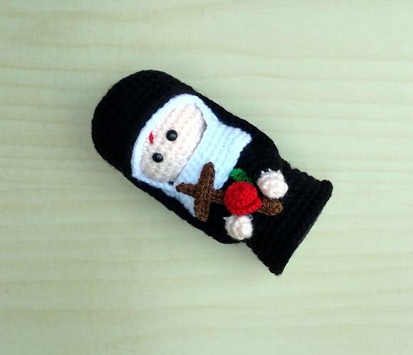 Santa Rita de Cássia Amigurumi
