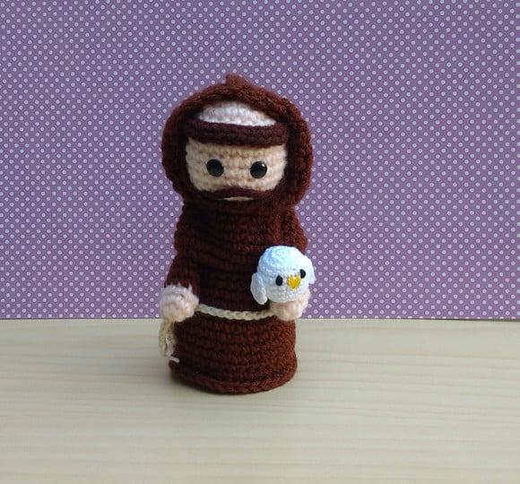 São Francisco de Assis Amigurumi