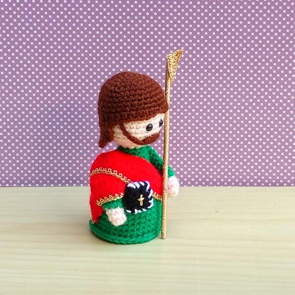 São Judas Tadeu Amigurumi