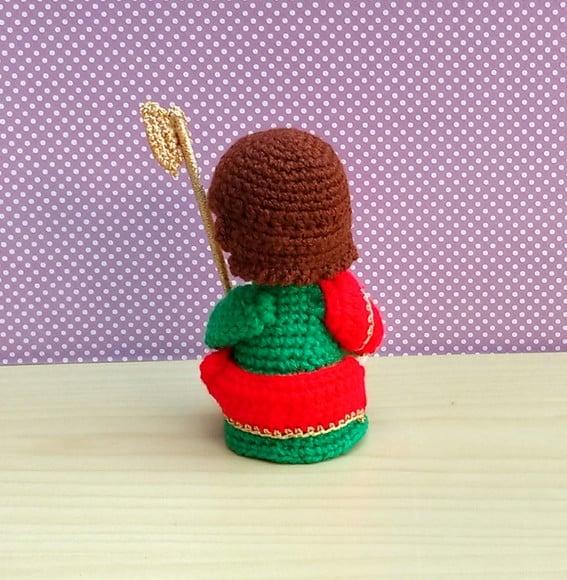 São Judas Tadeu Amigurumi
