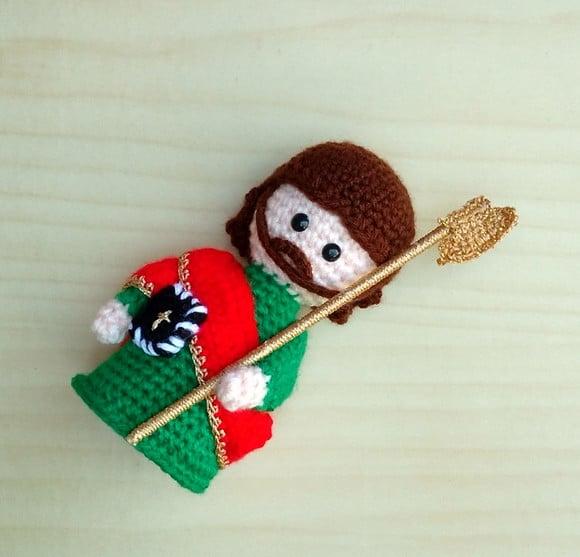 São Judas Tadeu Amigurumi